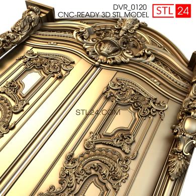 Doors (DVR_0120) 3D models for cnc